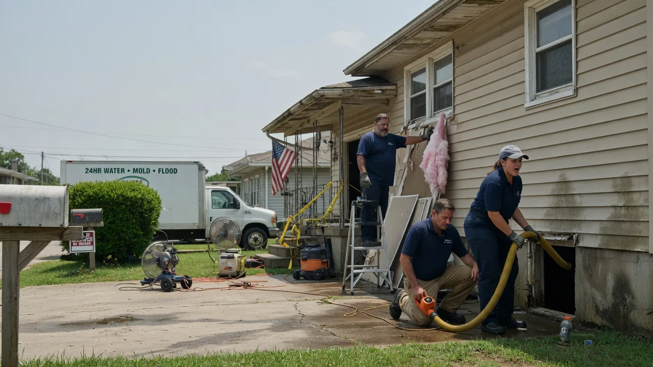 Water Damage Repair in Monticello, IL near me